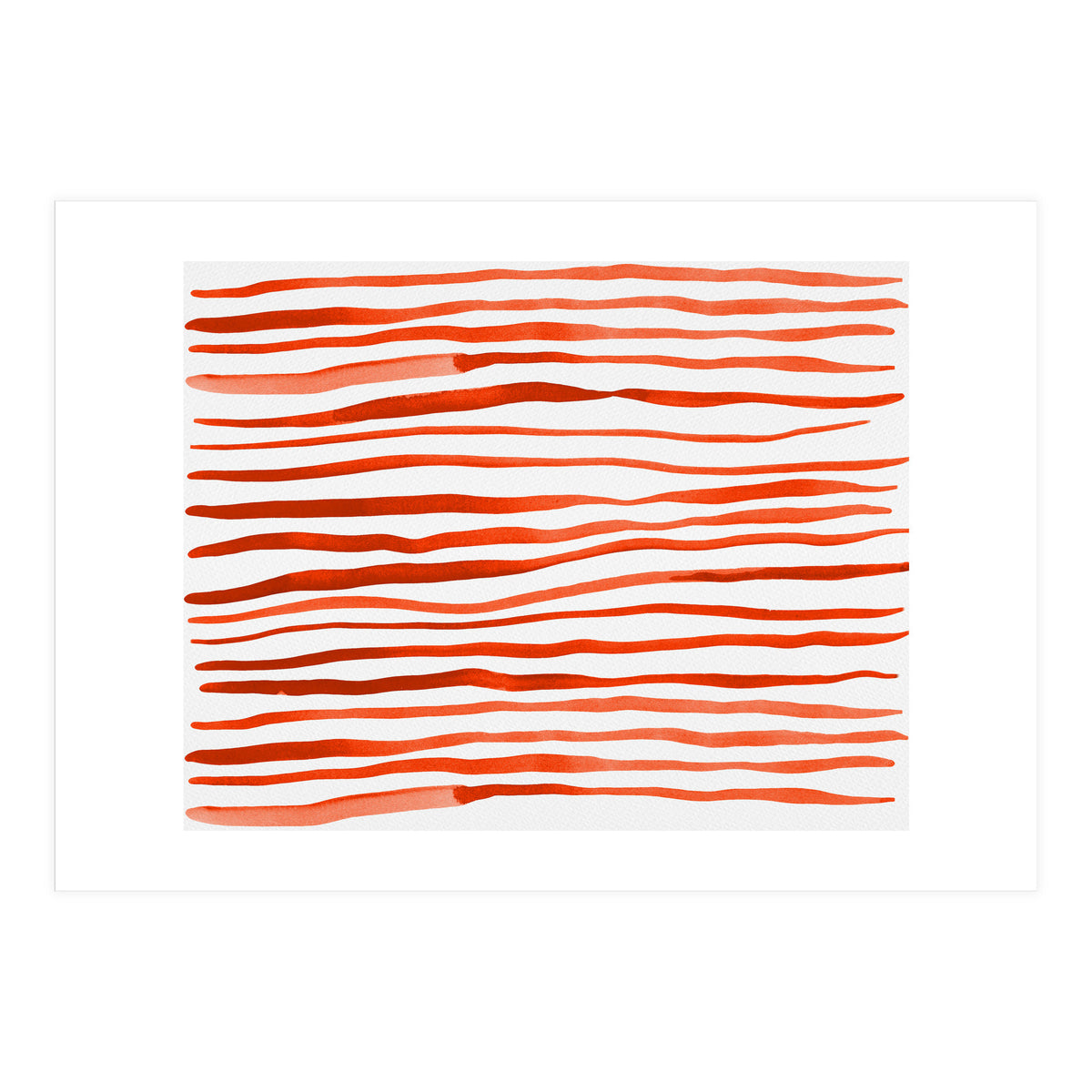 Irregular orange lines pattern (Print Only)