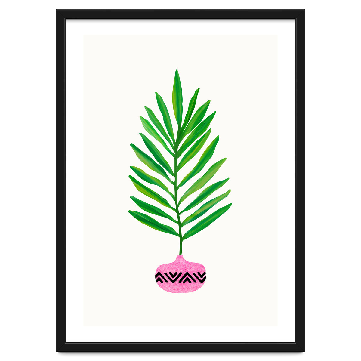 Modern Tropical Leaf