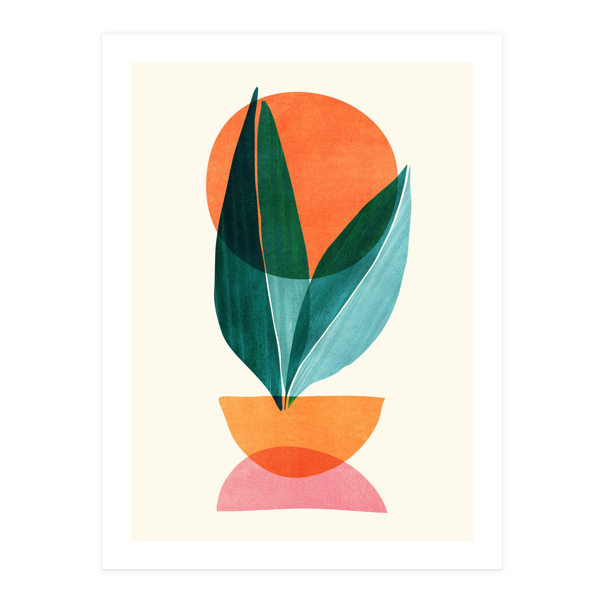 Abstract Nature Stack II (Print Only)