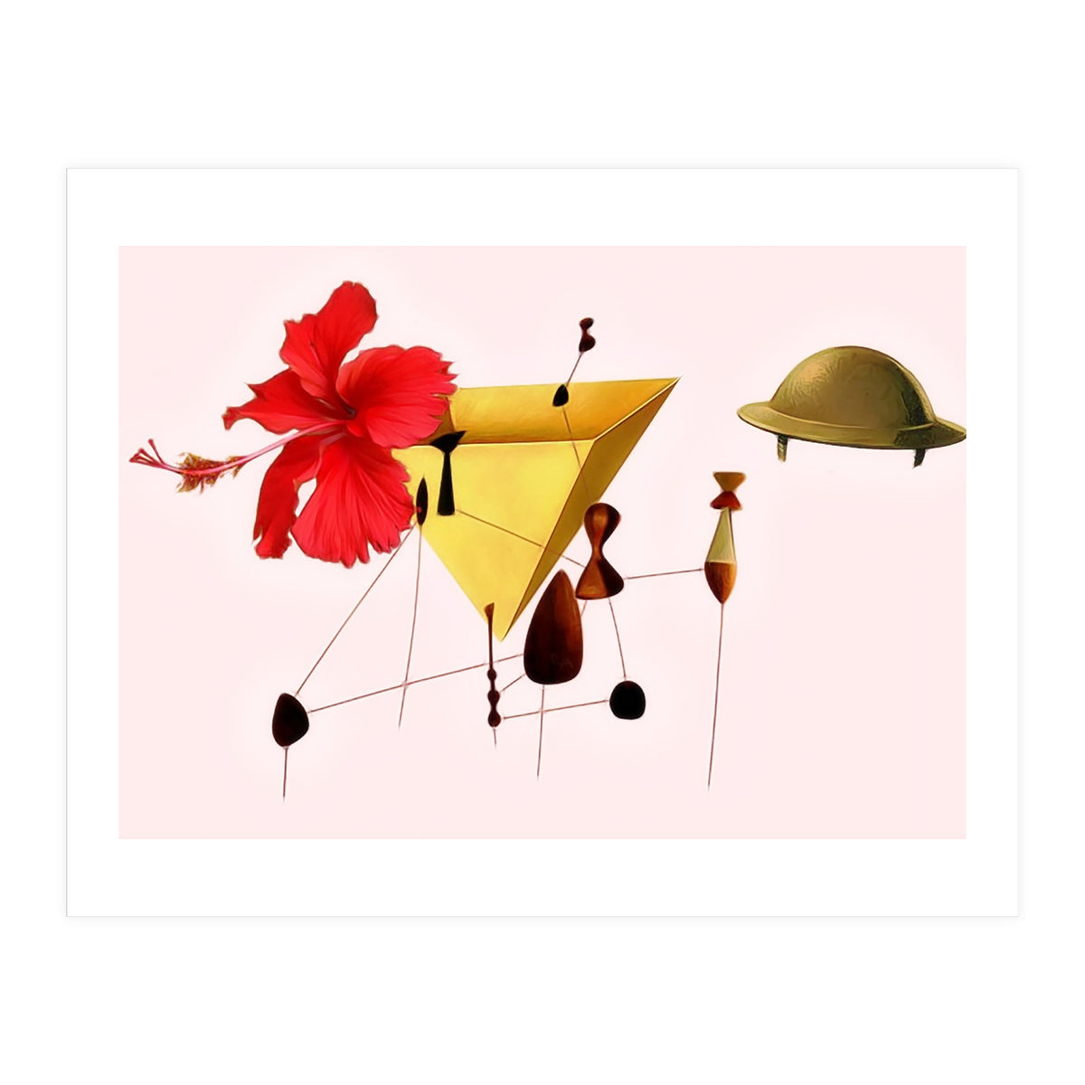 Golden Abstract (Print Only)