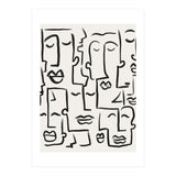 Faces Drawing (Print Only) thumbnail