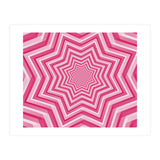 Abstract Pink Geometric Design Art (Print Only) thumbnail