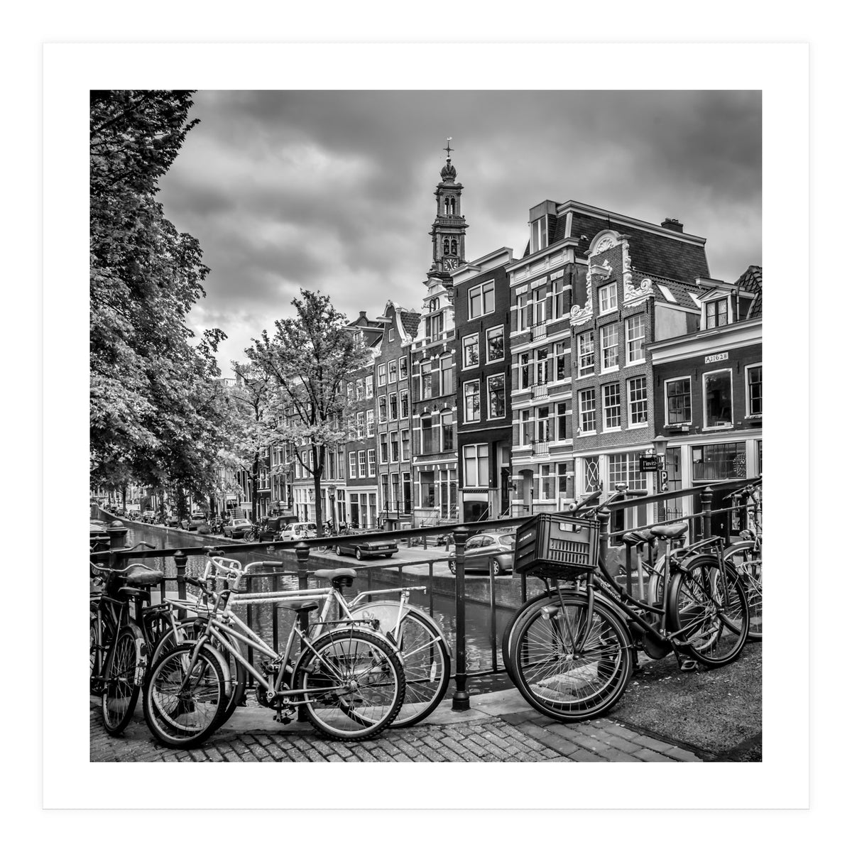 AMSTERDAM Flower Canal  (Print Only)