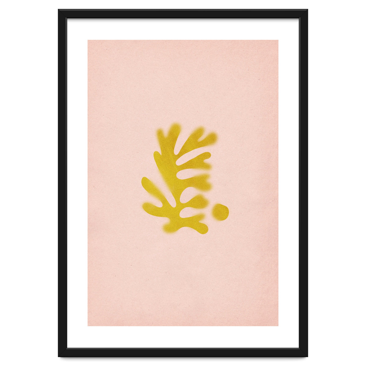 Matisse inspired blurry shapes