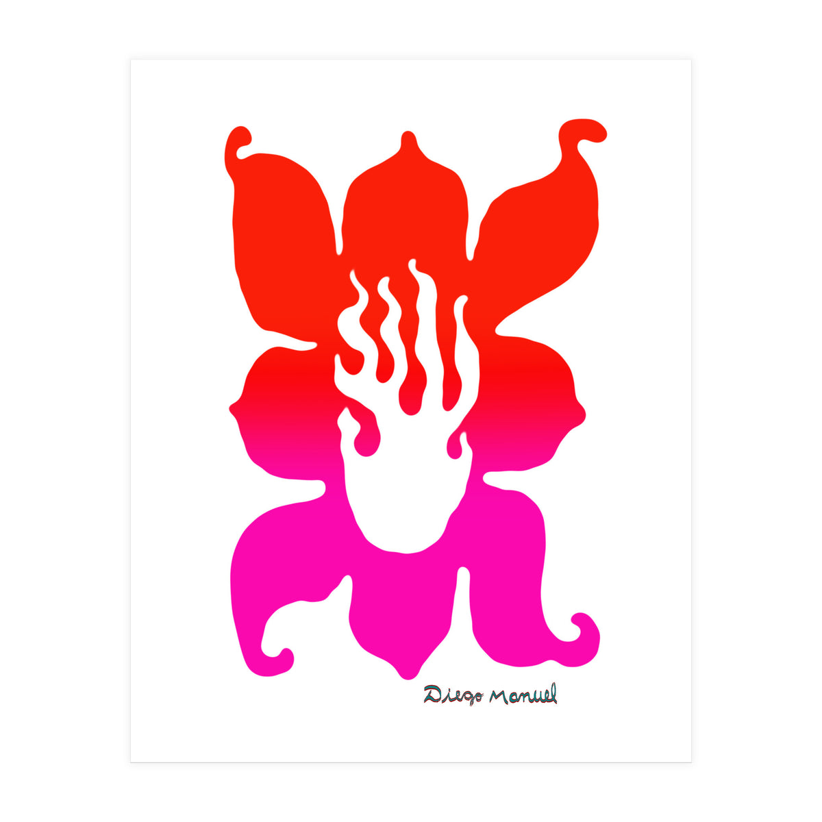 Fuego 106 Copia (Print Only)