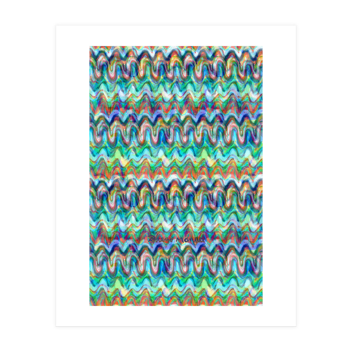 Pop Abstract A 44 (Print Only)