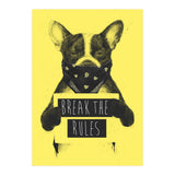Rebel Dog Yellow (Print Only) thumbnail