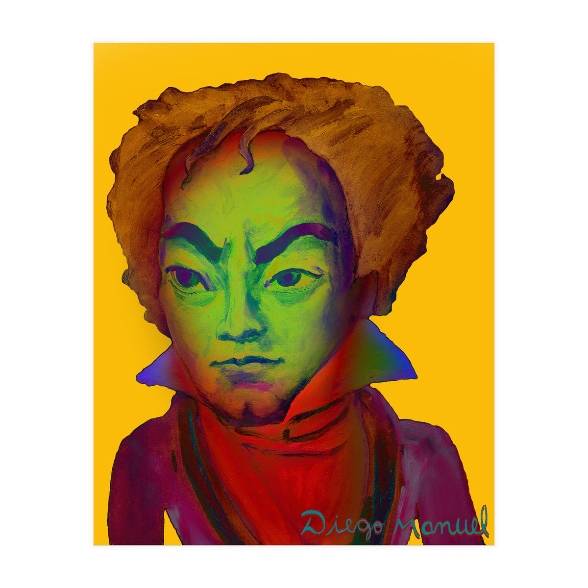 Beethoven Multicolor 7 (Print Only)