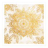 Queen Starring of Mandala-Gold Sunflower I (Print Only) thumbnail