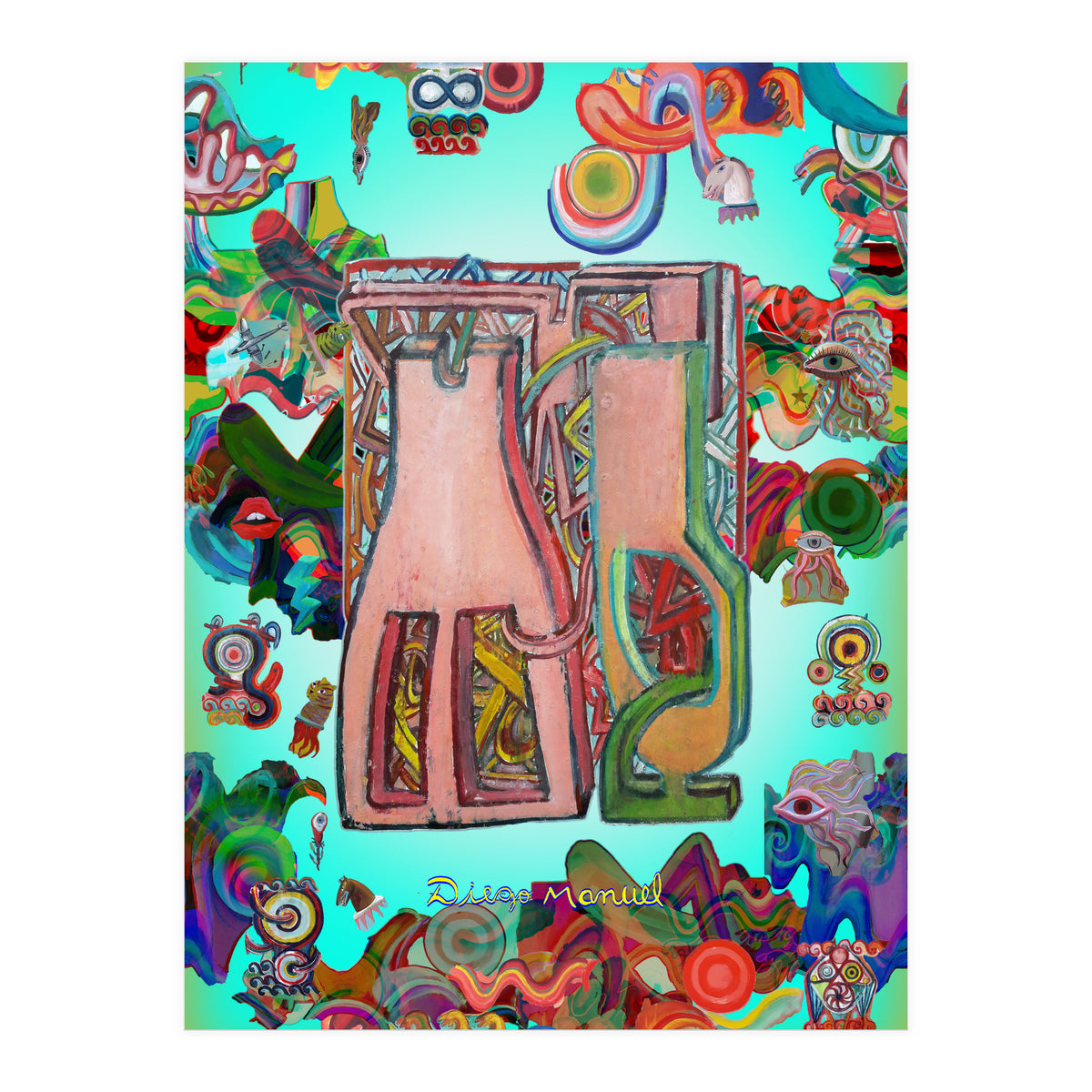 Graffitis 2021 Tapiz 7 (Print Only)