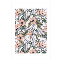 Tropical pattern pastel (Print Only)