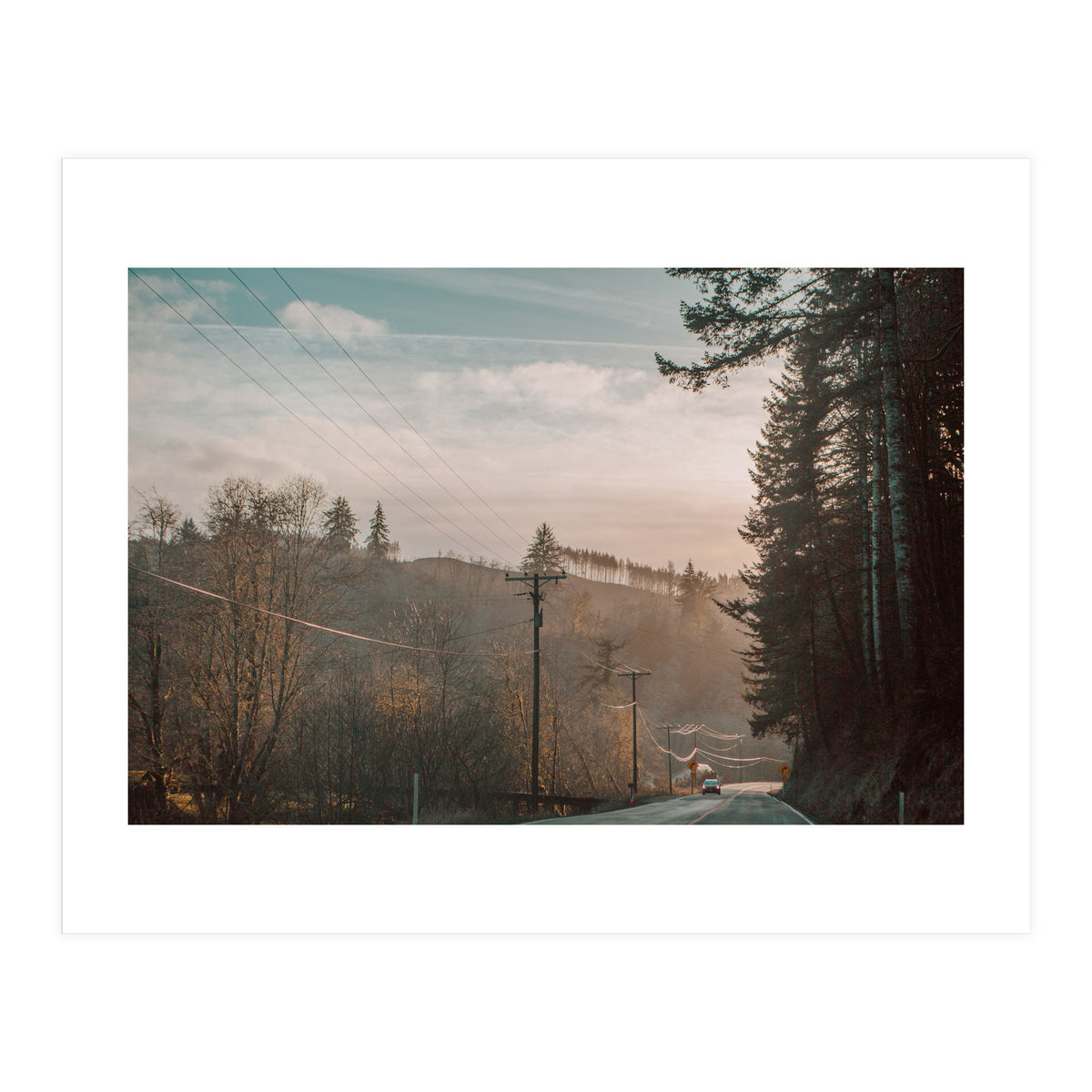 Road in Oregon (Print Only)