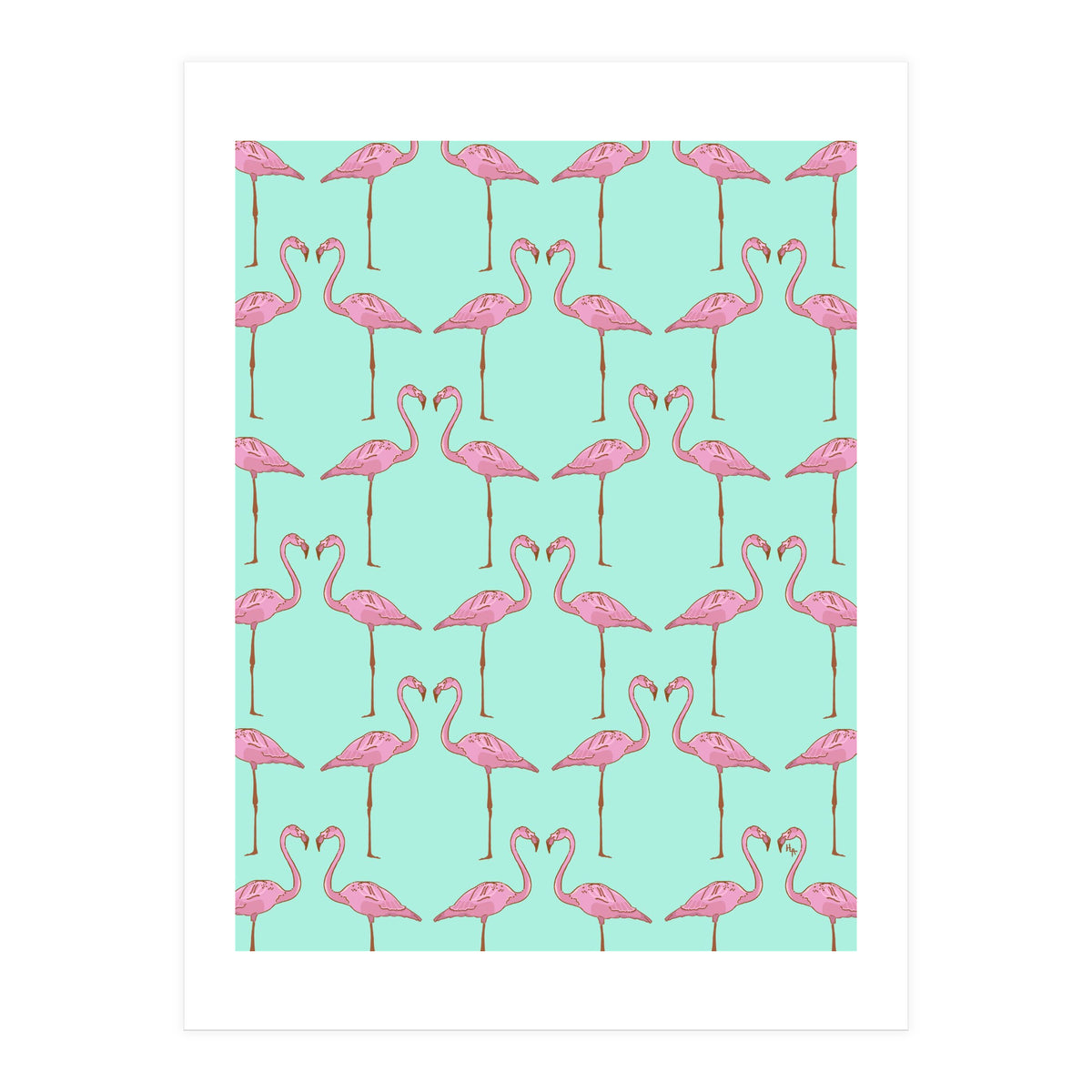 Pink Flamingo (Print Only)