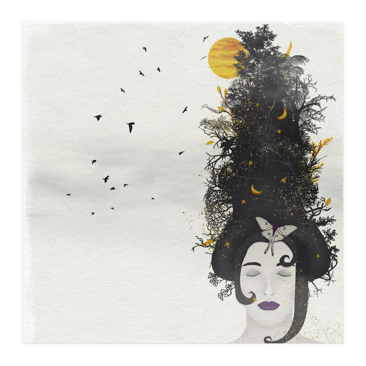 Rococo: The Black Queen (Print Only)