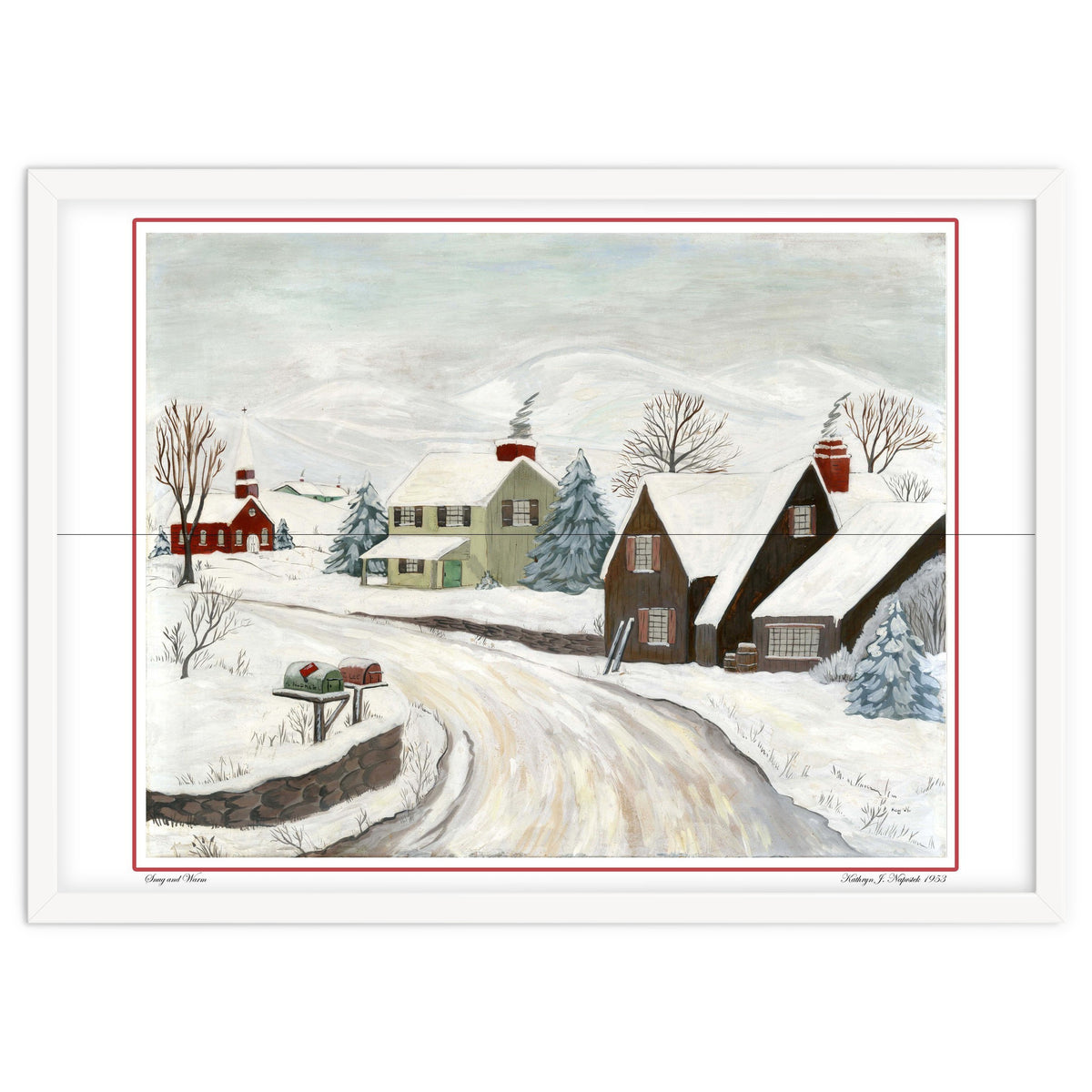 Snug & Warm Watercolor