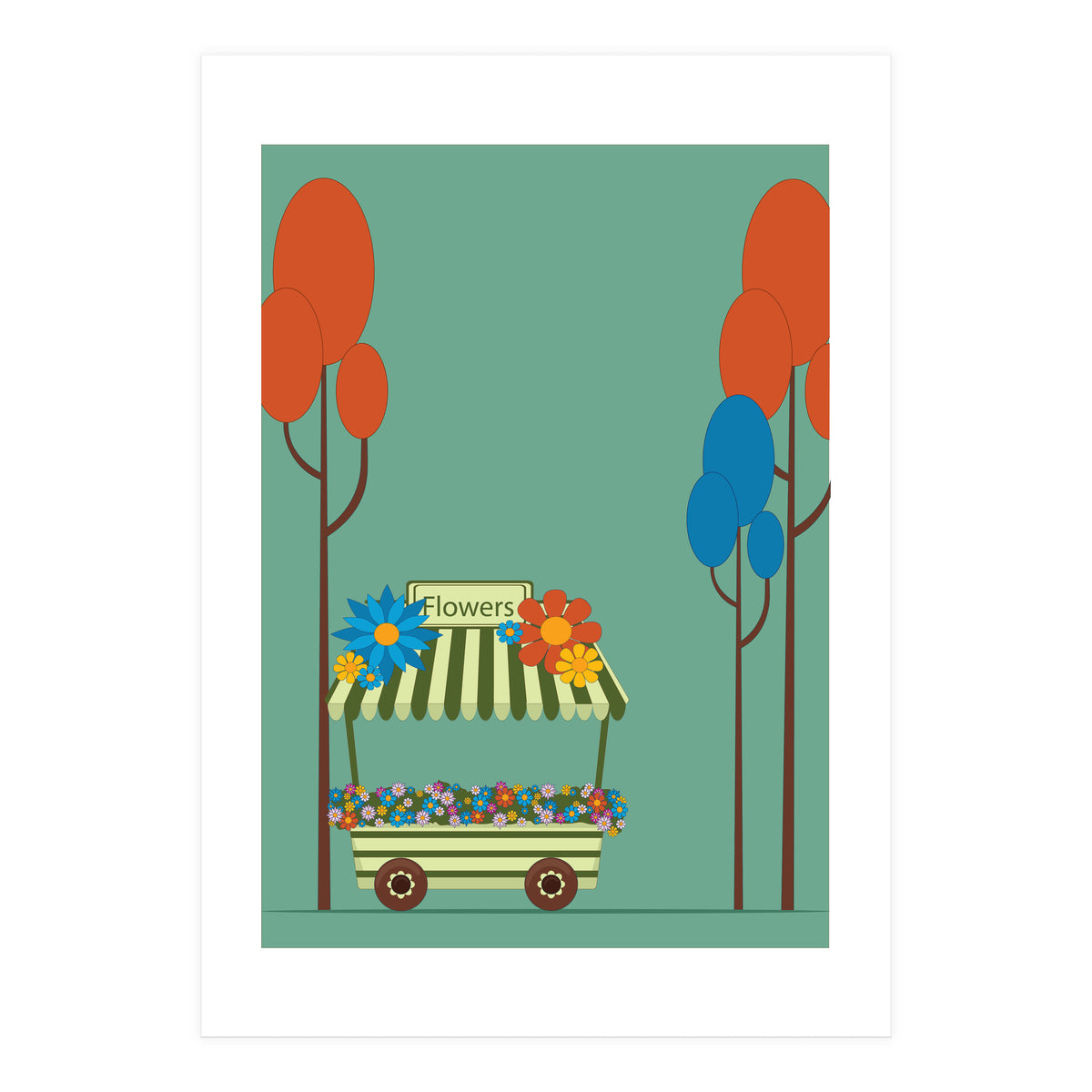 Flower Stand (Print Only)