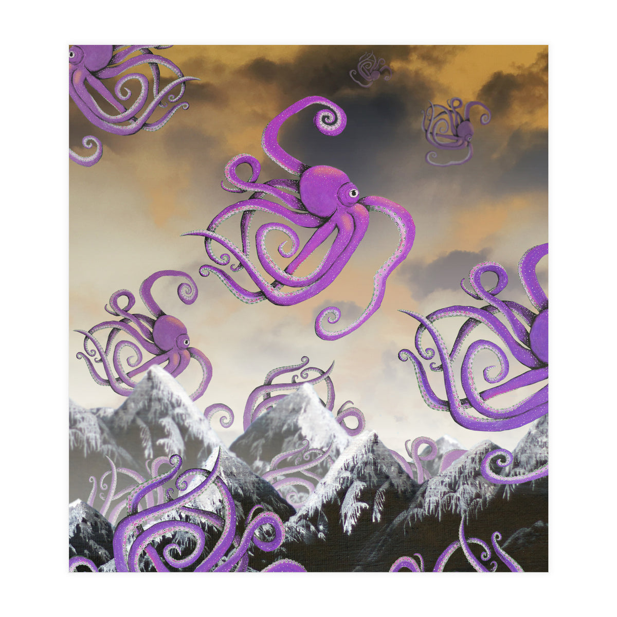 Octopus invasion (Print Only)