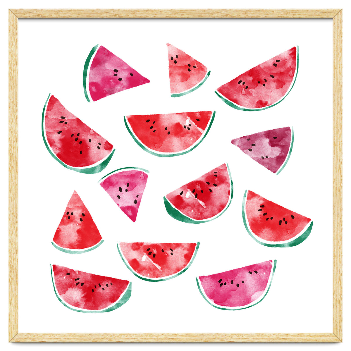 Watercolour Watermelons