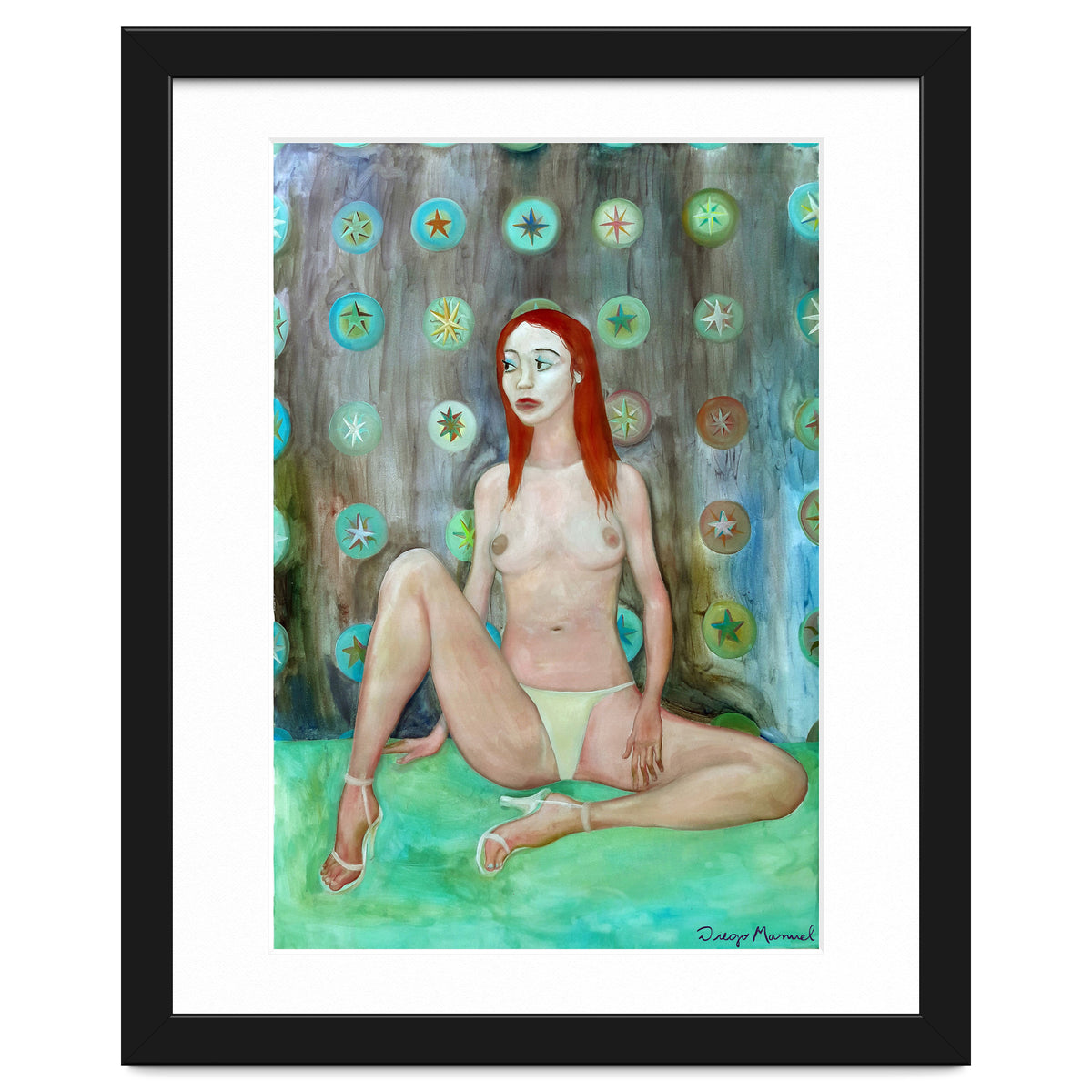 Retrato Con Estrellas