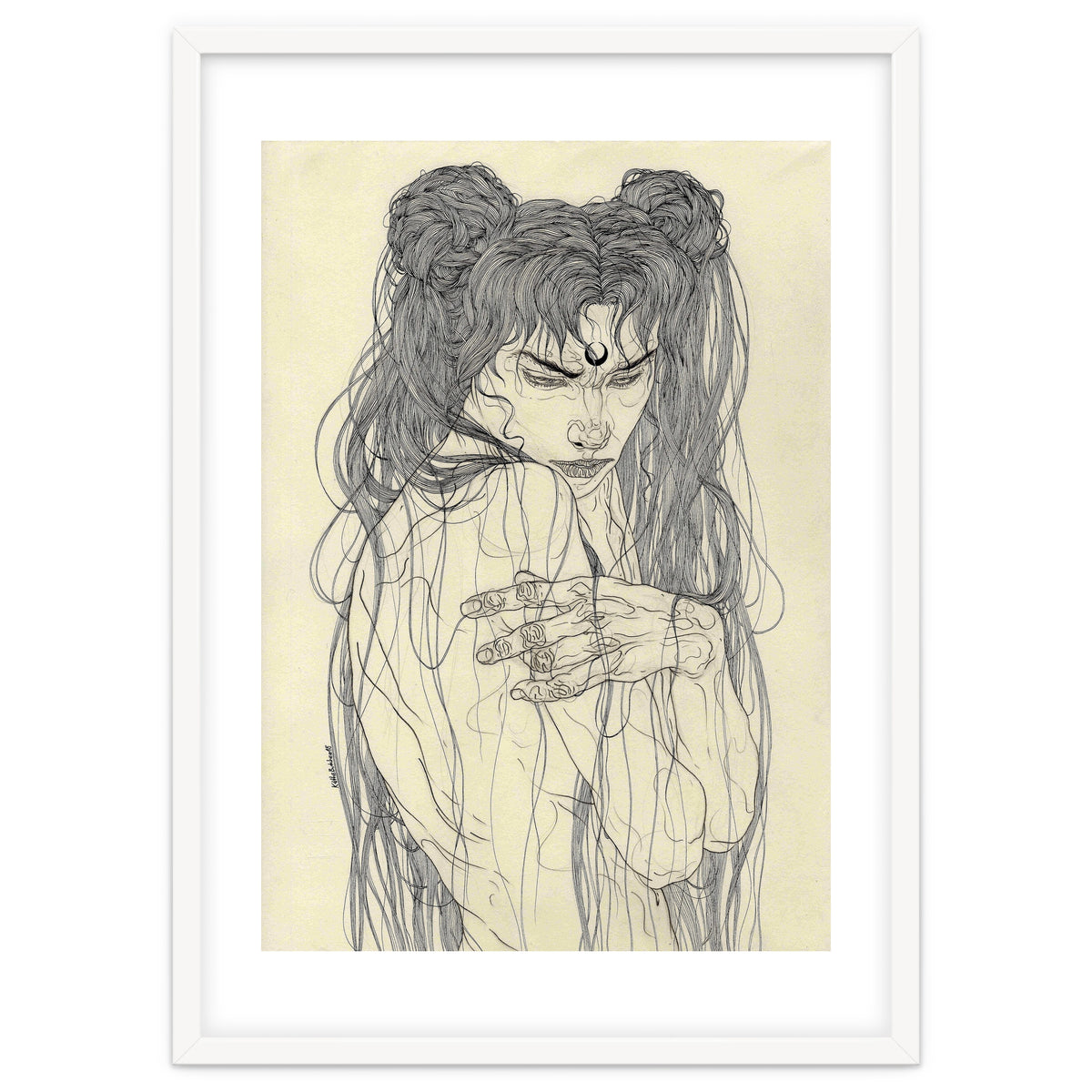 There is a dark moon rising inside of me