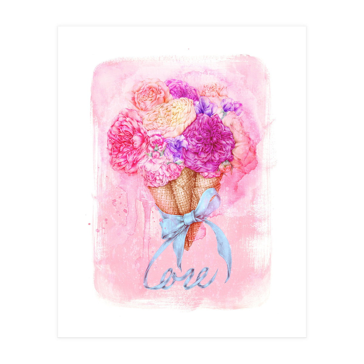 Icecream Bouquet (Print Only)