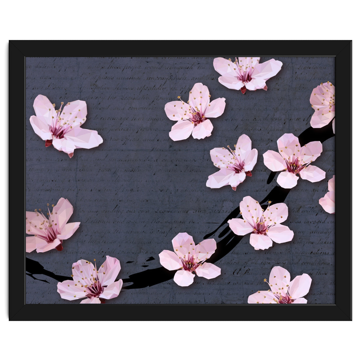 Triangulated Cherry Blossoms