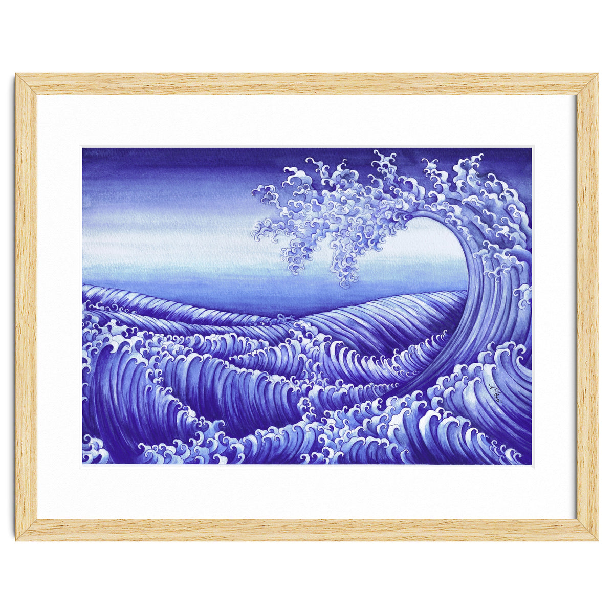 Turbulent Water Triptych part 3