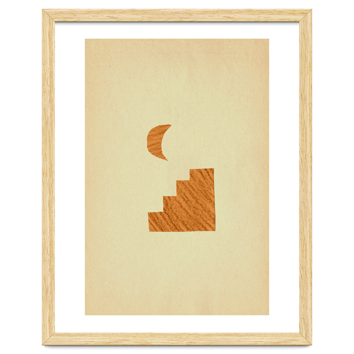 Minimalist moroccan landscape