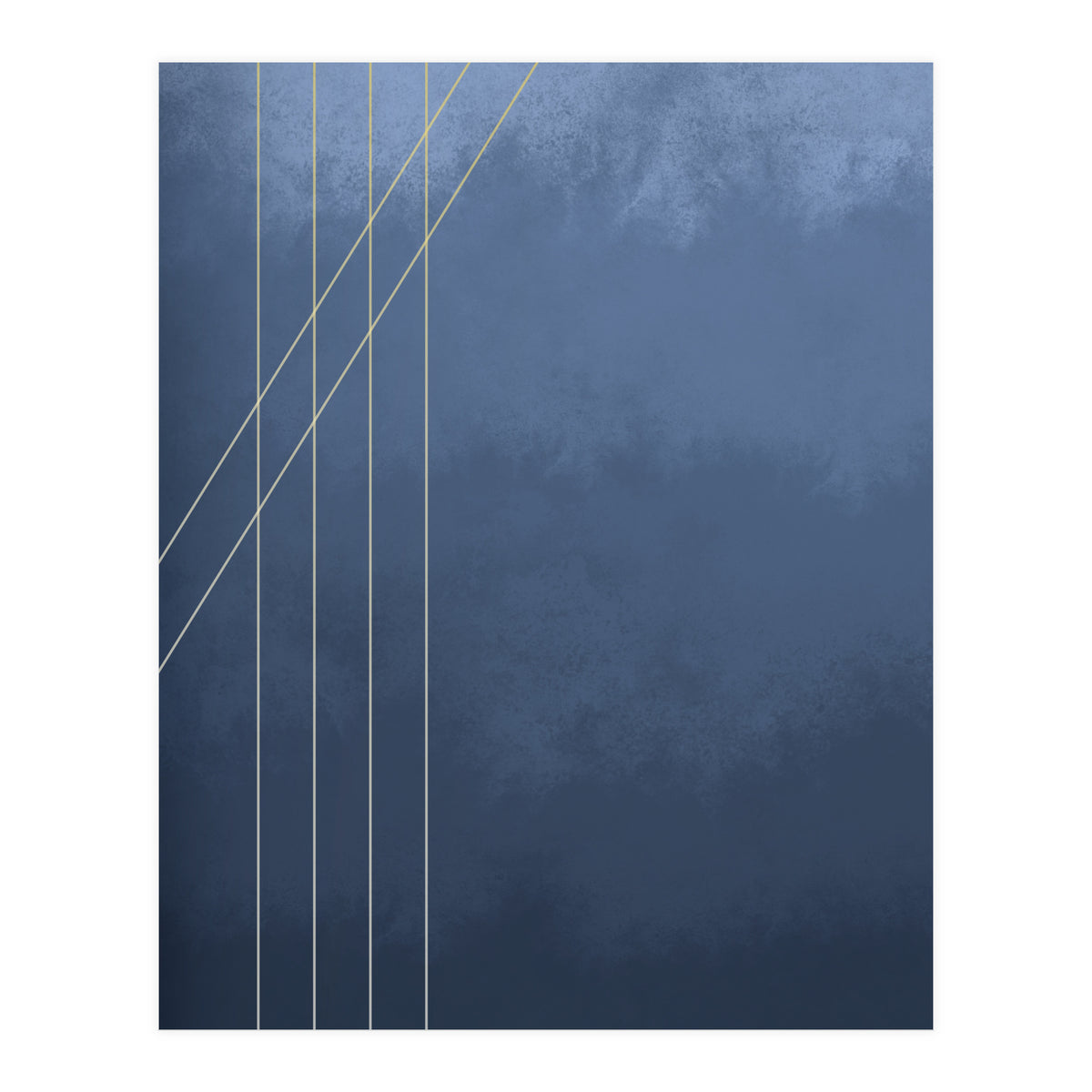 Moods In Blue Gray (Print Only)