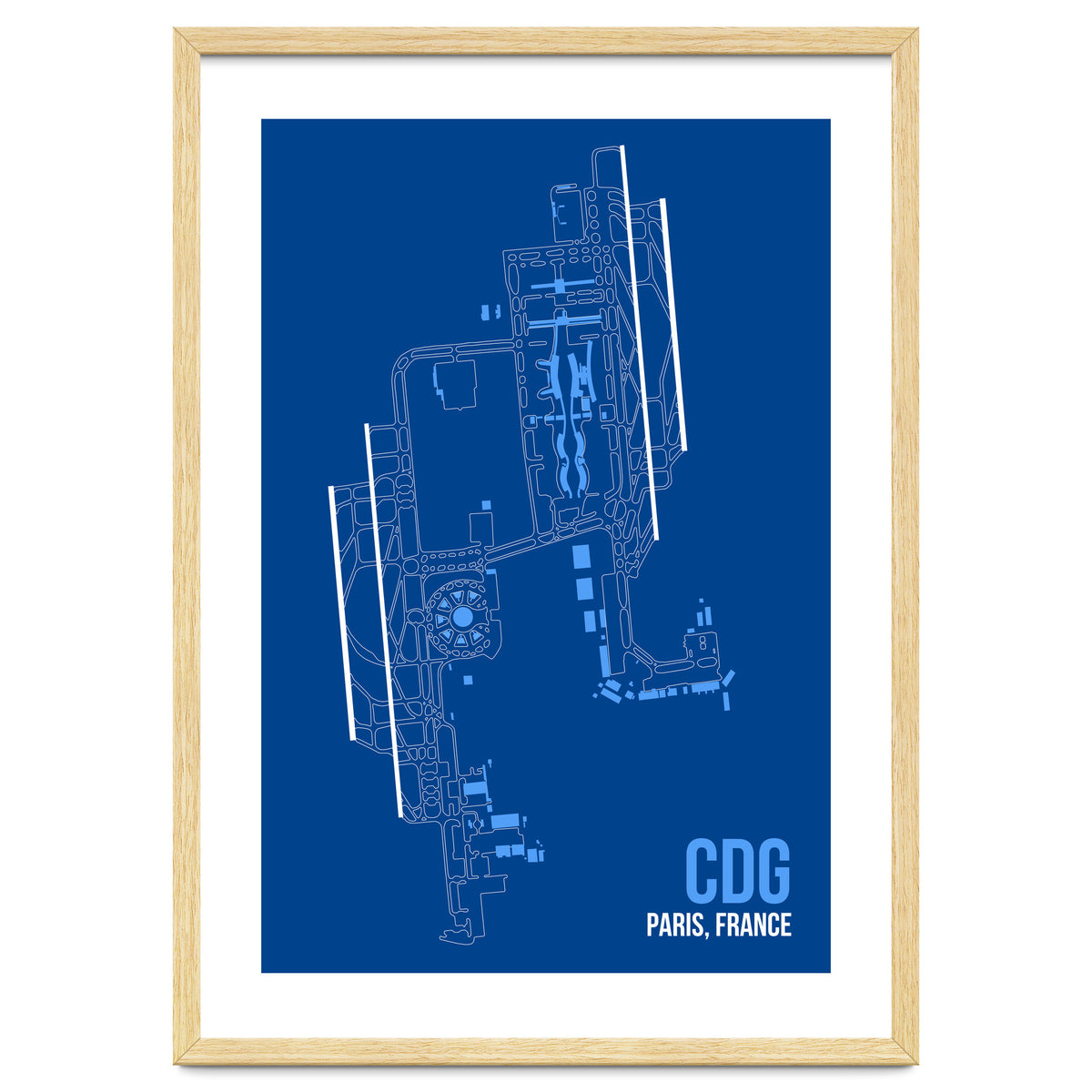 Paris CDG Airport Layout