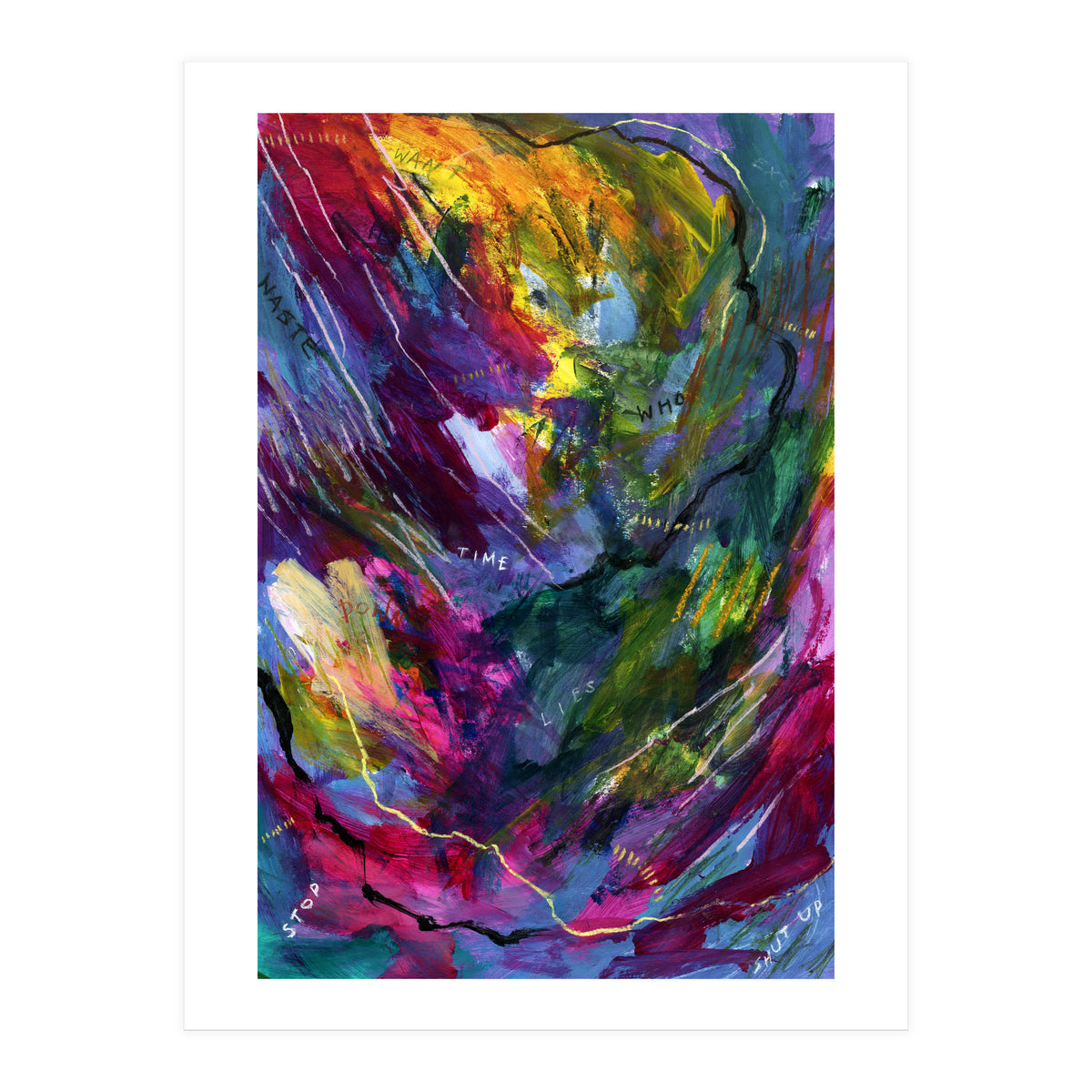 Voices In My Head 1 (Print Only)