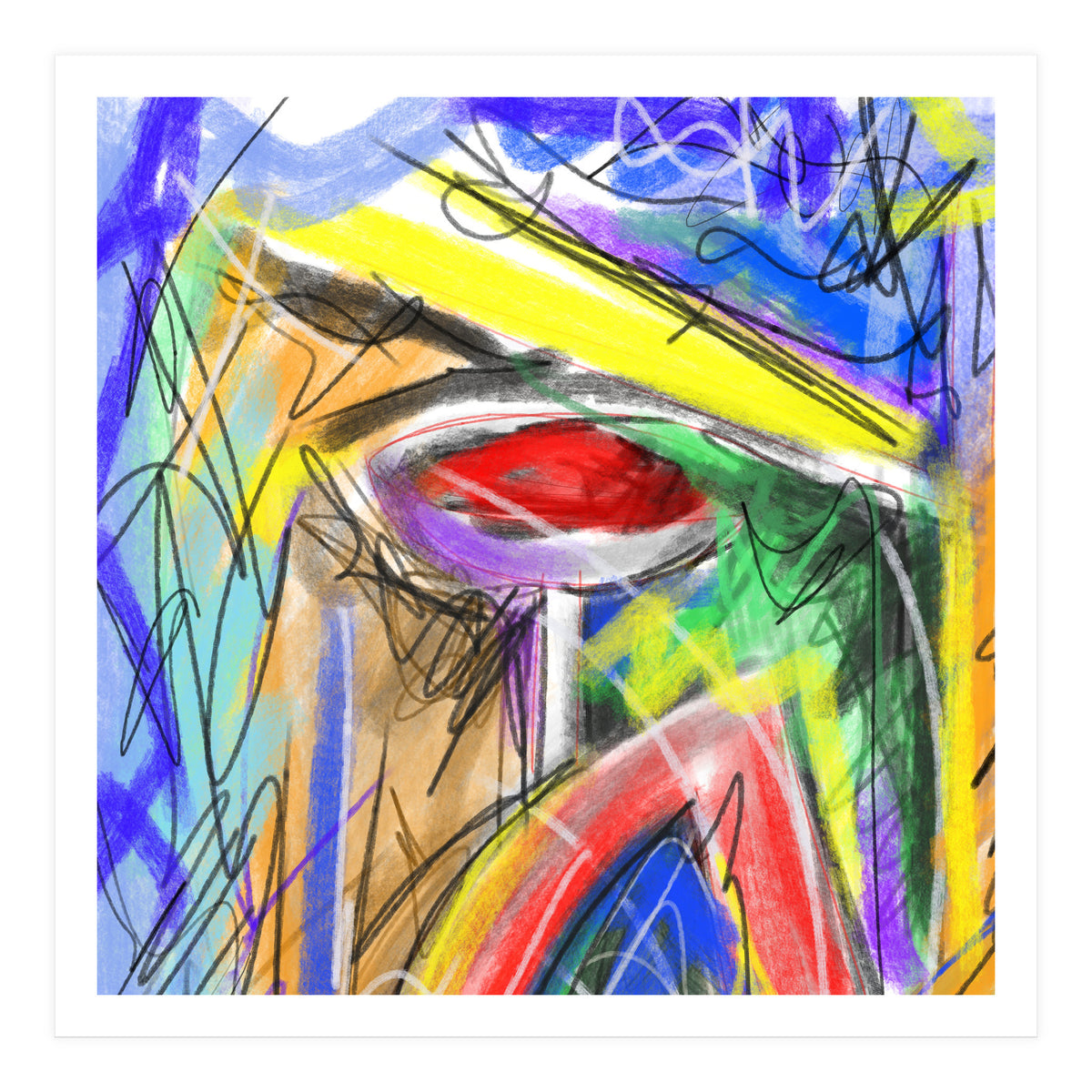 color cup (Print Only)