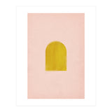 Pink and mustard arch (Print Only) thumbnail
