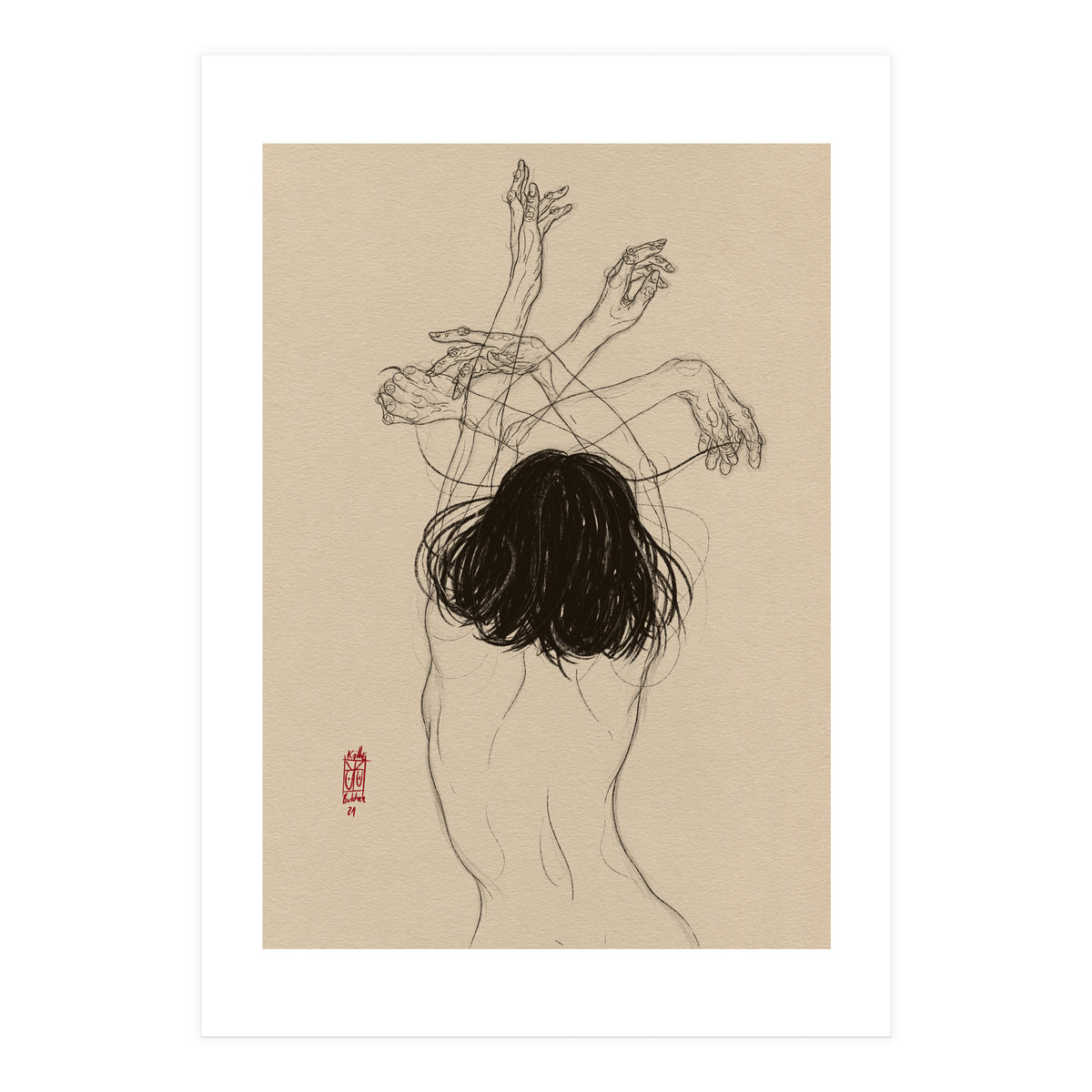 Dancing Alone, Together With You (Print Only)