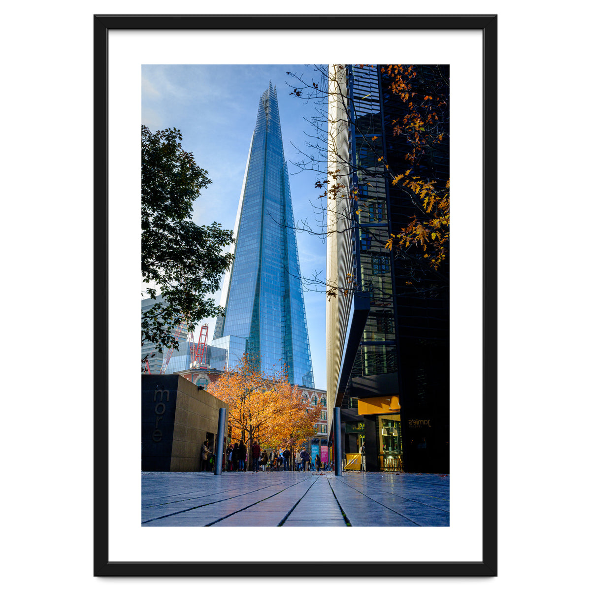 The Shard from More London