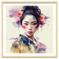 Watercolor Modern Geisha #6