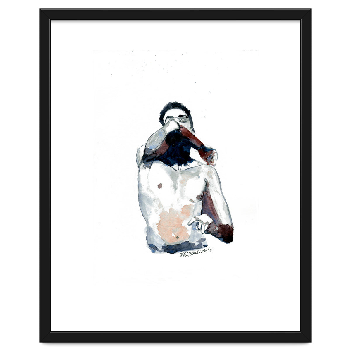 Untitled #3 - Male nude torso