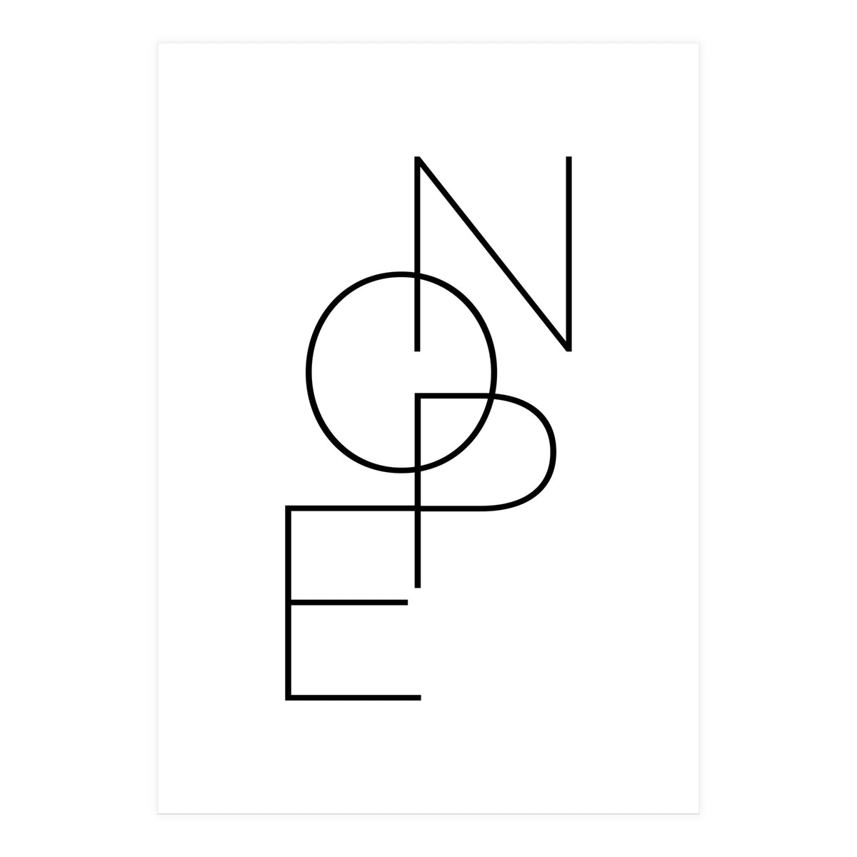 NOPE (Print Only)
