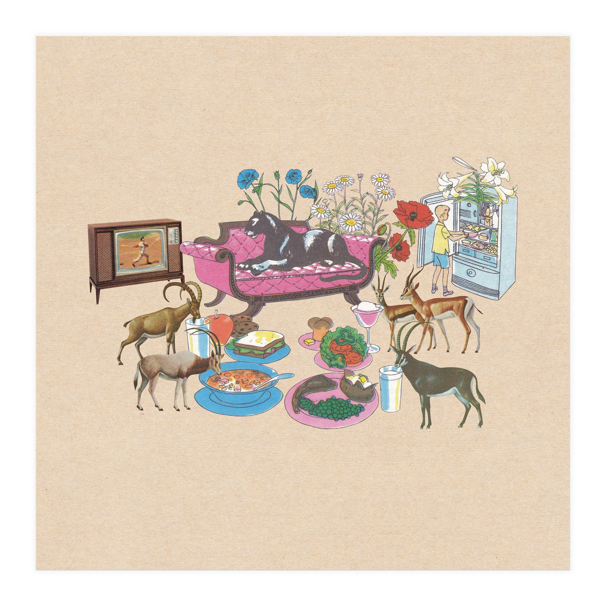 Black Panther And Friends (Print Only)