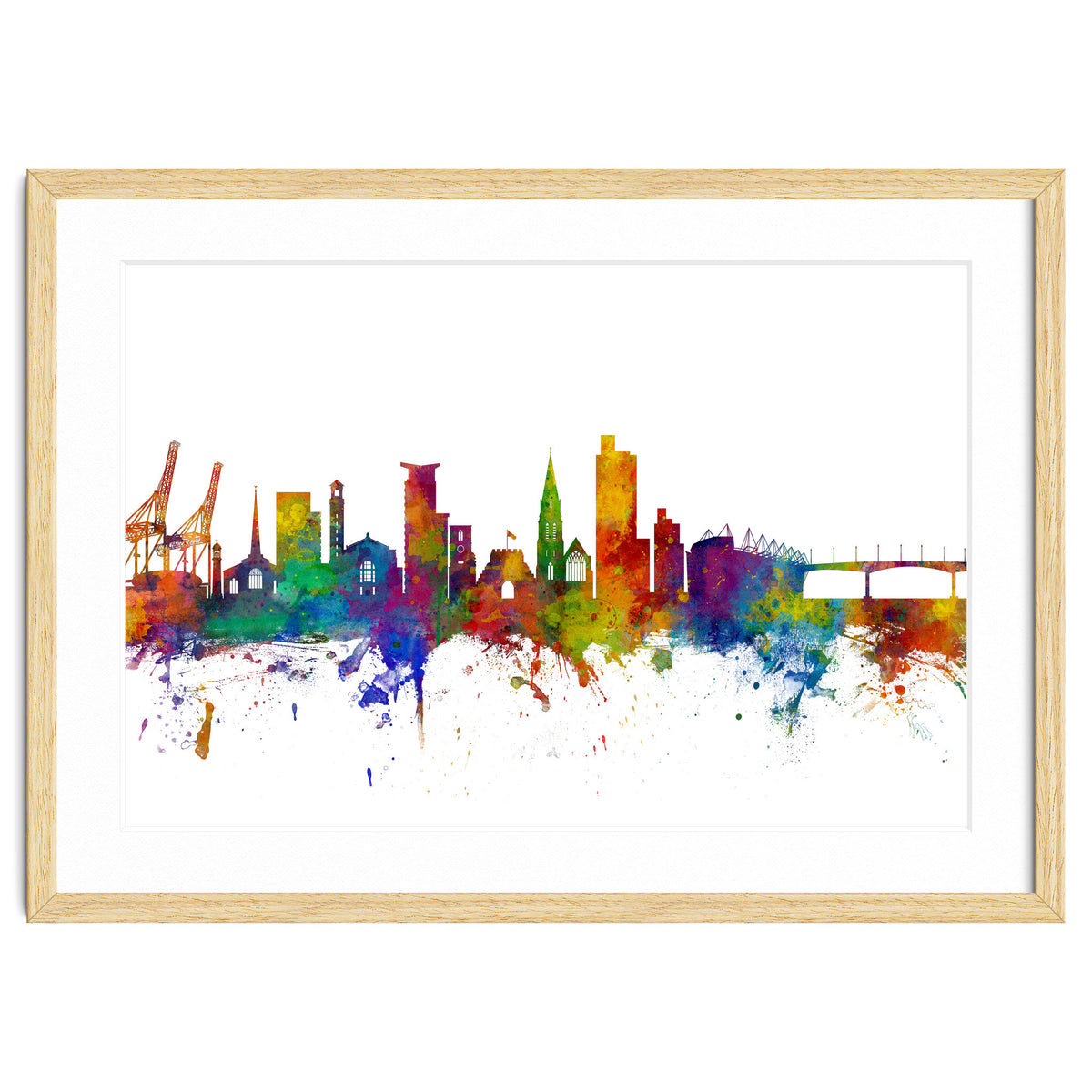 Southampton England Skyline