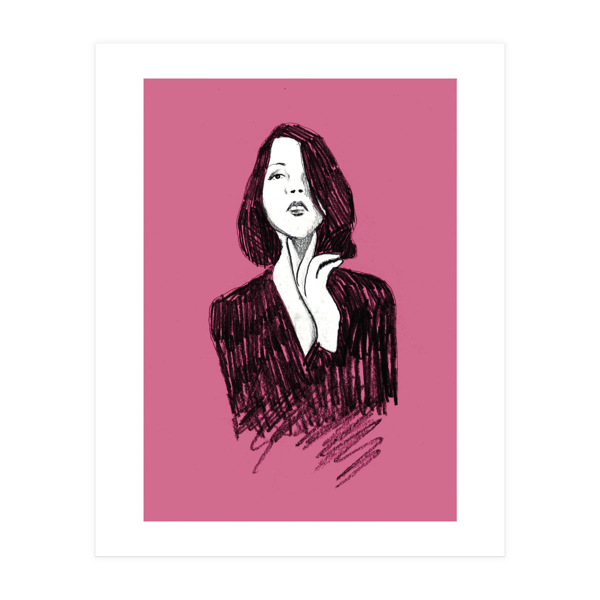 Pink mood (Print Only)