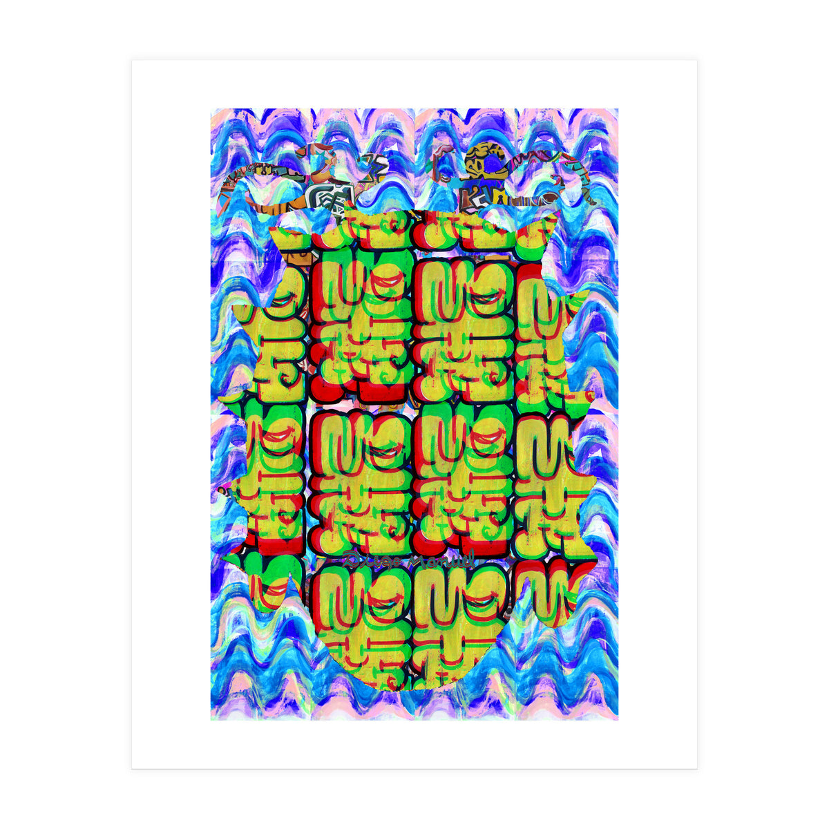 Graffiti Digital 9 (Print Only)