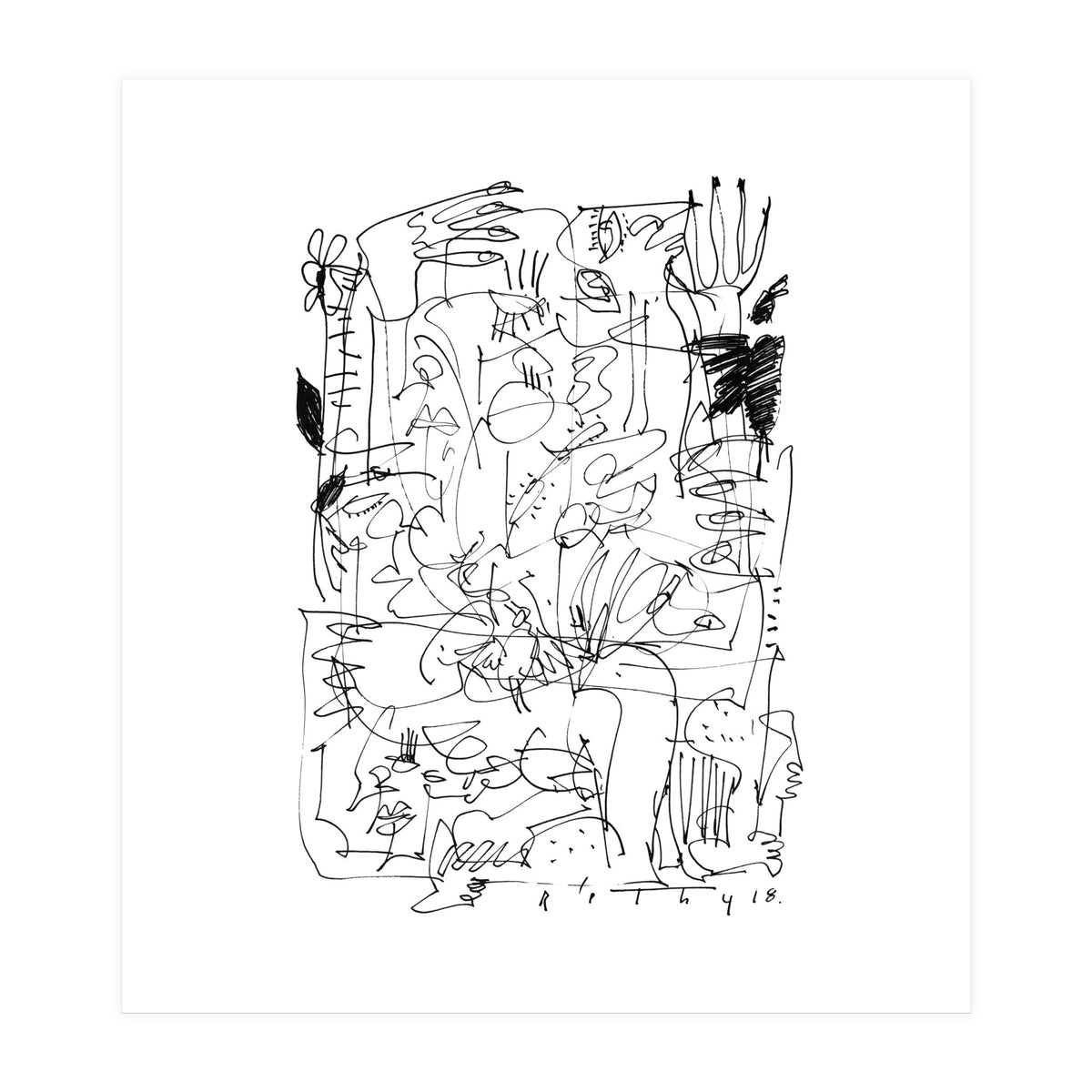 Scouts - b&w (Print Only)