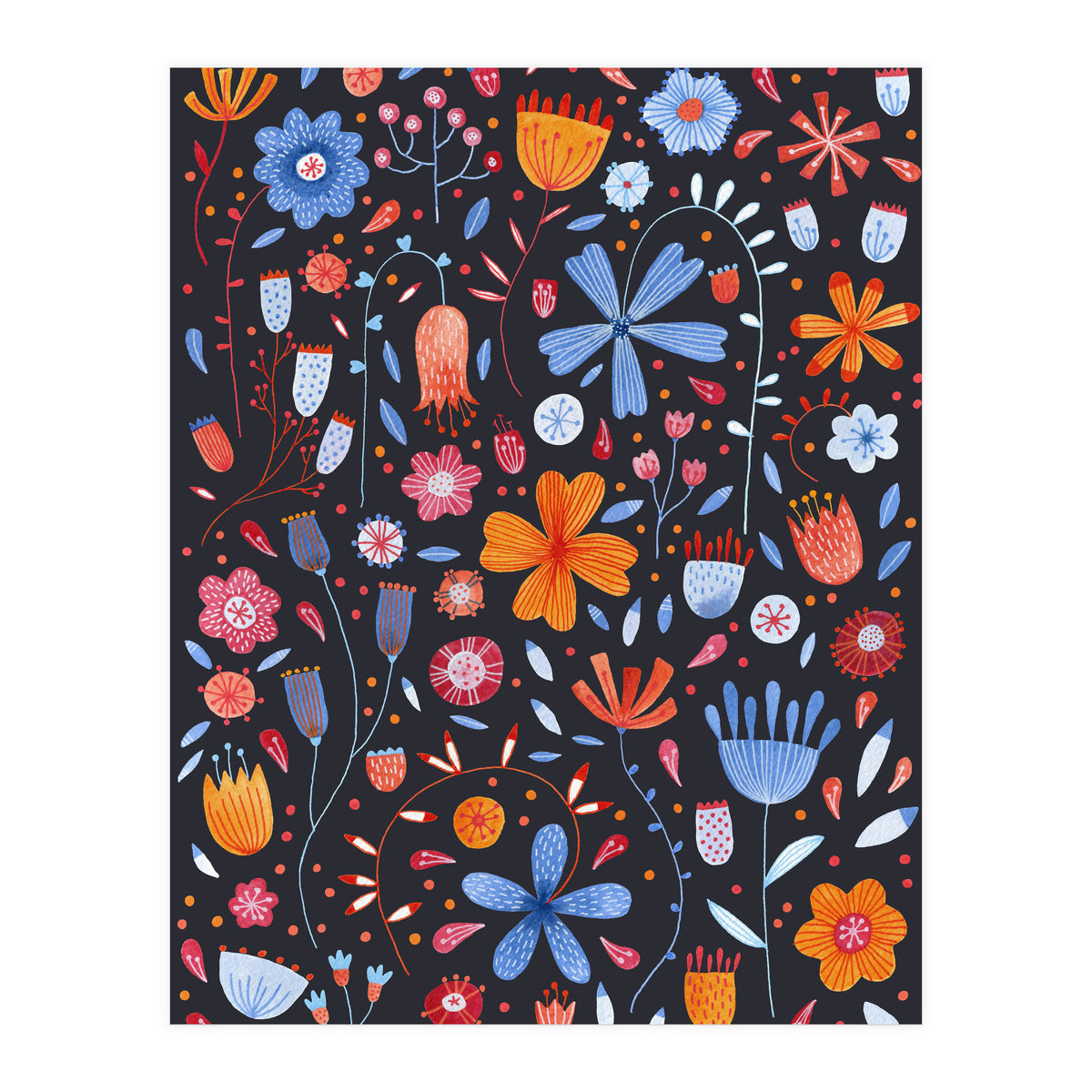 English Meadow Dark Smaller (Print Only)