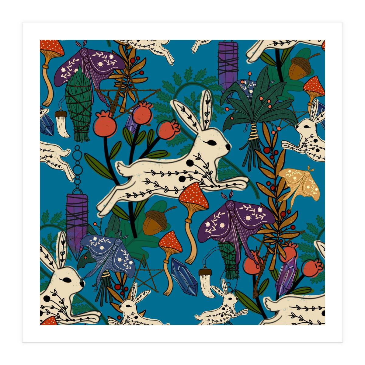 Eclectic Witch Blue (Print Only)