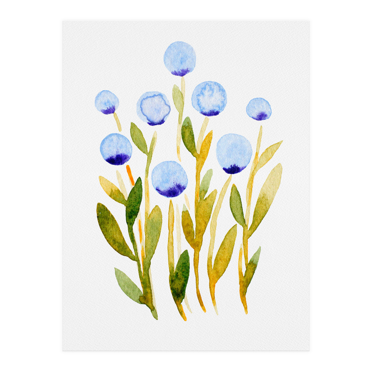 Simple Flowers (Print Only)