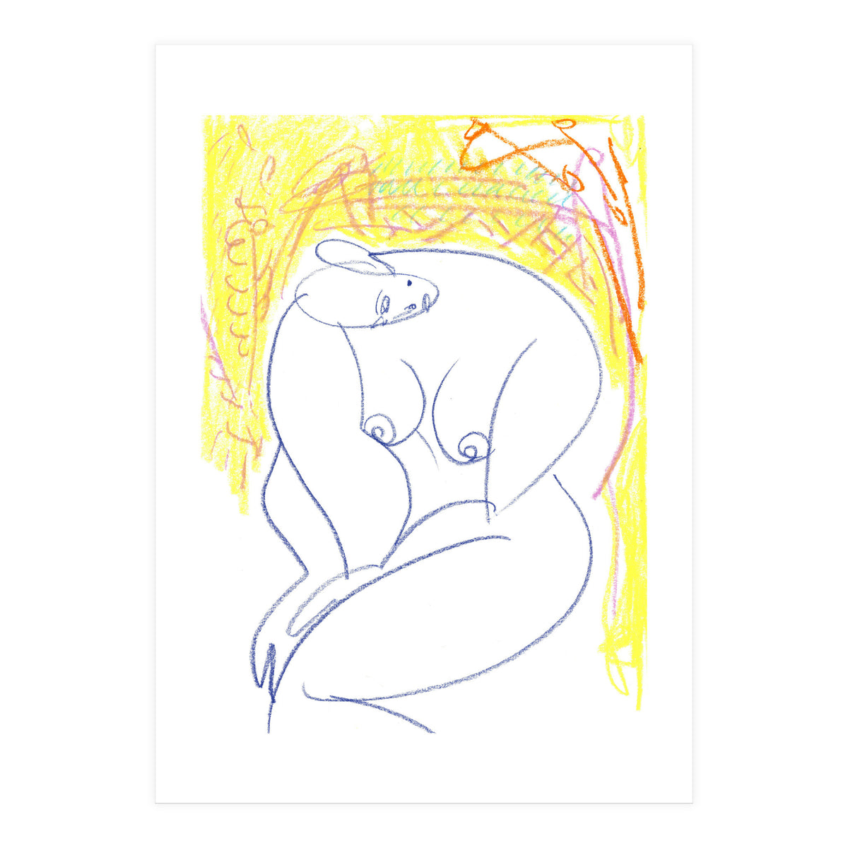 Me On The Chair #2 (Print Only)