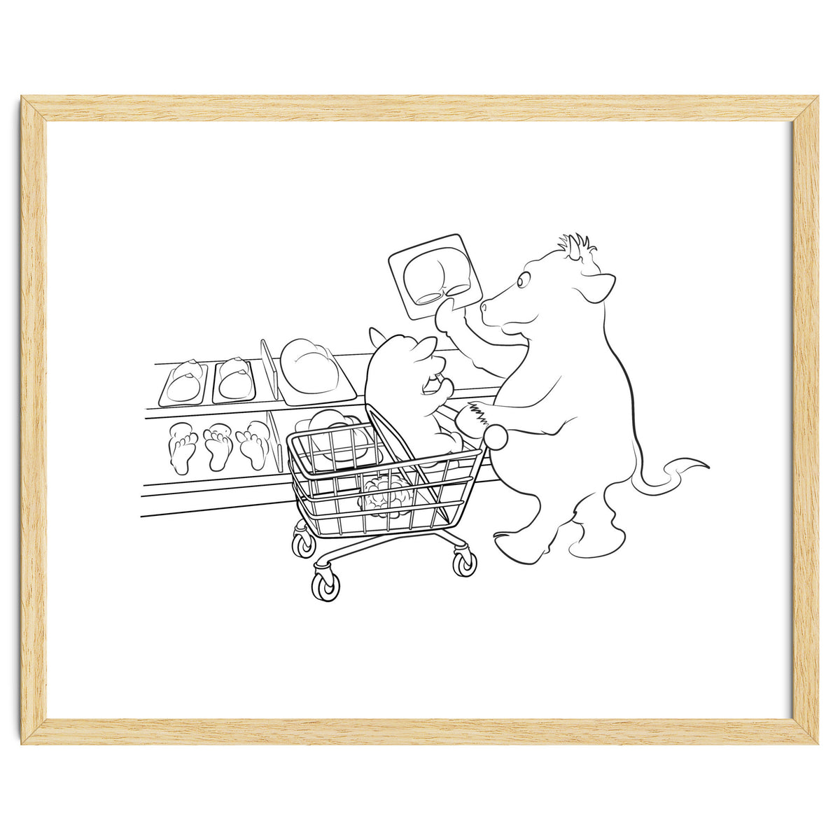 Supermarkey Cow Mandos