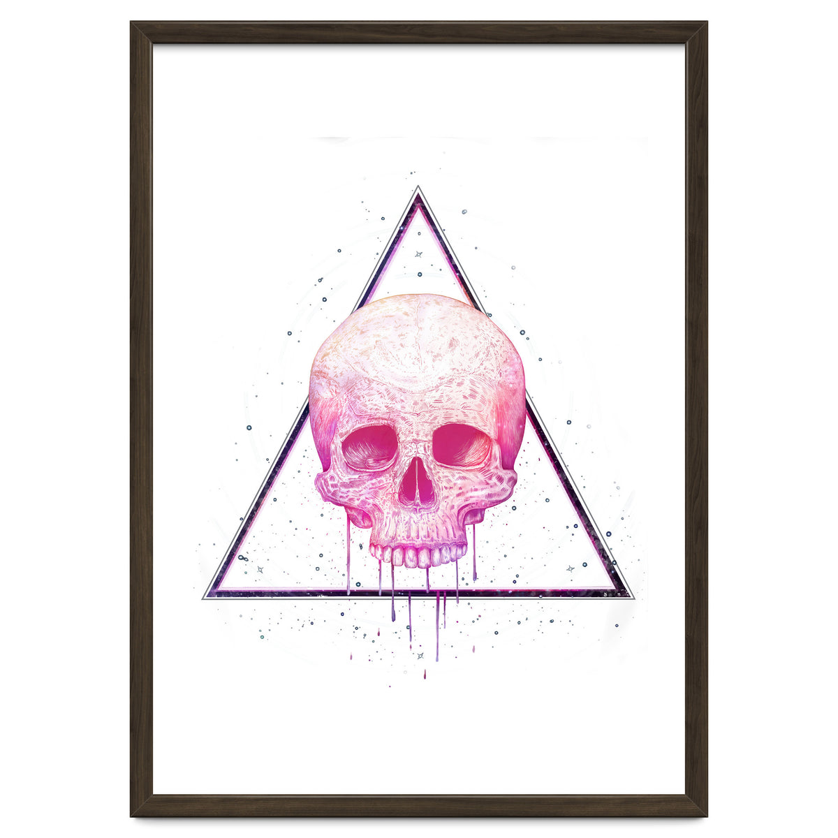 Skull In Triangle