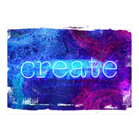 Neon Collection - Create (Print Only)